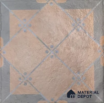 TL 05754 B Amber Highlighter 398x398 mm Matte Finish Vitrified Parking Tile -12 mm (Random Design) (Sample)